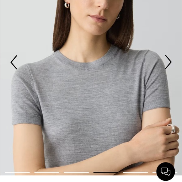 Theory Regal Wool Sweater Tees Sz S - two for $65 - Picture 6 of 14